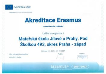 Akreditace Erasmus